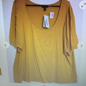 New with Tags Jessica Simpson Womens 3X Short Sleeve Top